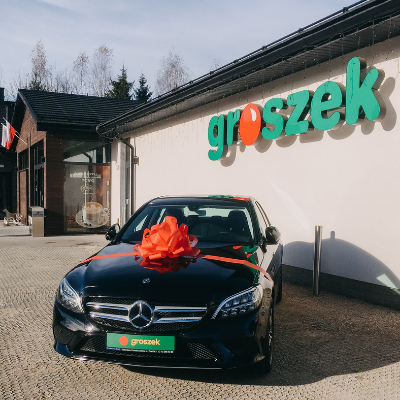 Mercedes – nagroda główna w urodzinowej loterii Groszka – trafił do mieszkańca Małopolski