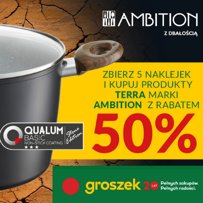 Produkty Terra Ambition w sklepach Groszek
